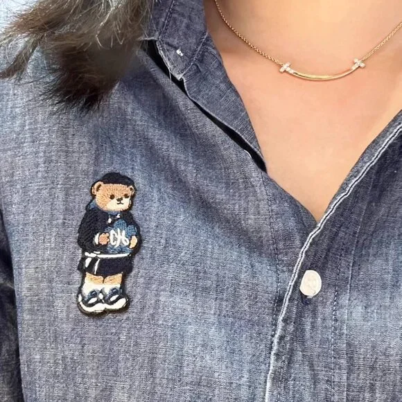 Tiffany-inspired 18K Rose Gold Smile Pendant Necklace - Picture 4 of 4